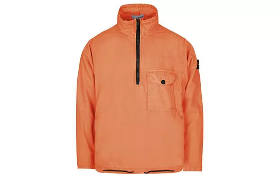 Куртка мужская оранжевая Stone Island, оранжевый