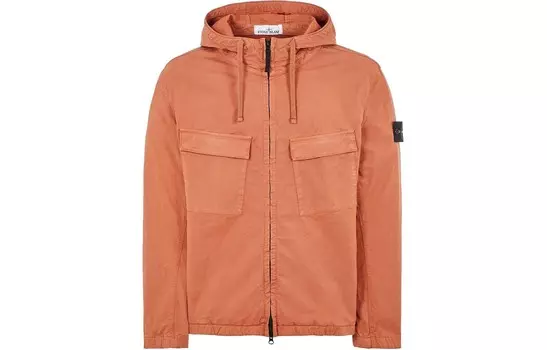 Куртка мужская оранжевая Stone Island, оранжевый