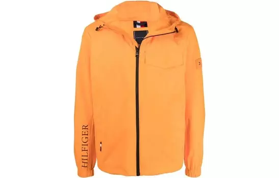 Куртка мужская оранжевая Tommy Hilfiger, оранжевый