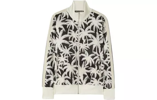 Куртка мужская Palm Angels All Over Palms спортивная, черный