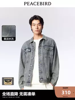 Куртка мужская Peacebird свободная, синий