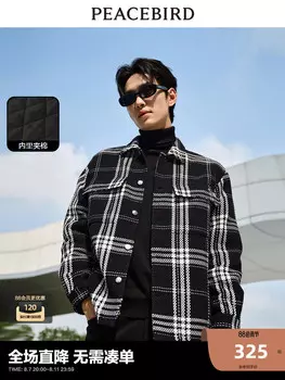 Куртка мужская Peacebird текстурированная, черный