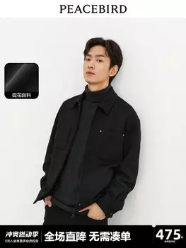 Куртка мужская Peacebird трехмерная, черный