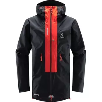 Куртка мужская Pure Black/True Power Red Haglfs