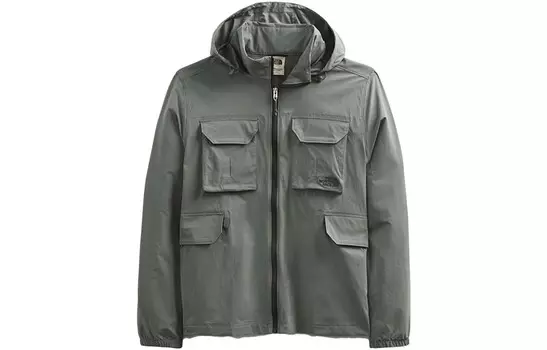 Куртка мужская пыльно-зеленая The North Face, зеленый