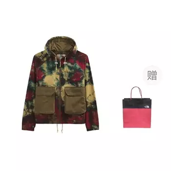 Куртка мужская разноцветная + подарочный пакет The North Face, цвет Multicolor + Gift Bag