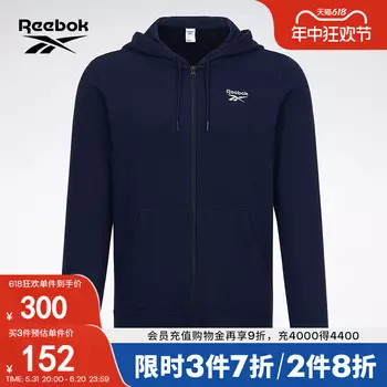Куртка мужская Reebok классическая, черный