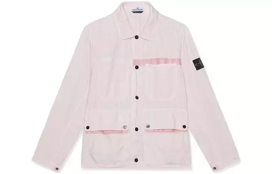 Куртка мужская розовая Stone Island, розовый