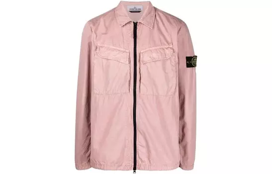 Куртка мужская розовая Stone Island, розовый