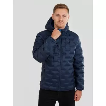 Куртка мужская с капюшоном дымчатая Fundango, синий