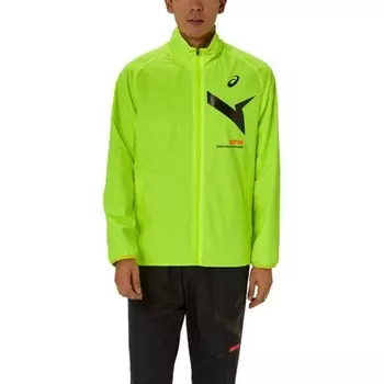 Куртка мужская с трикотажной подкладкой, зеленый Asics