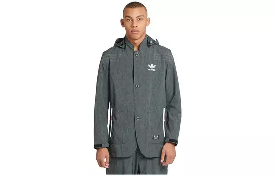 Куртка мужская серая Adidas Originals, серый