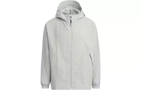Куртка мужская серая Adidas, серый