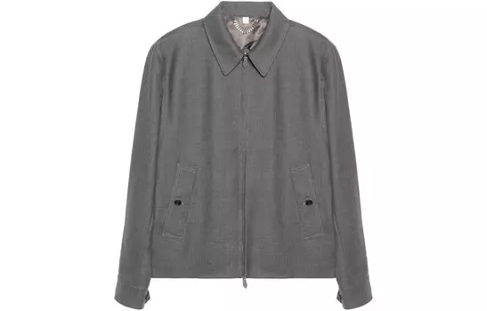 Куртка мужская серая Burberry, серый