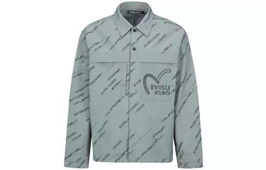Куртка мужская серая Evisu, серый