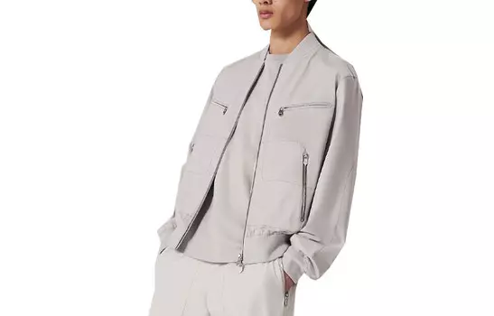 Куртка мужская серая Hermes, серый