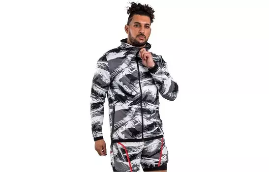 Куртка мужская серый/красный Venum