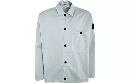 Куртка мужская Shady Blue Stone Island, цвет Haze Blue