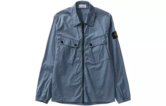 Куртка мужская Shady Blue Stone Island, цвет Haze Blue