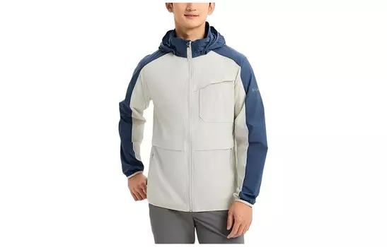 Куртка мужская синий/белый Columbia