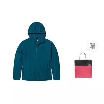 Куртка мужская синий + подарочный пакет The North Face