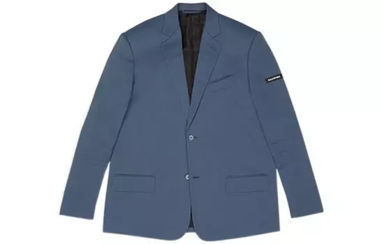 Куртка мужская синяя Balenciaga, синий
