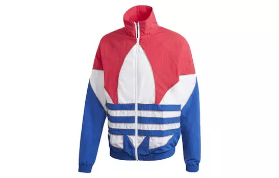 Куртка мужская синяя/белая/красная Adidas Originals, синий/белый/красный