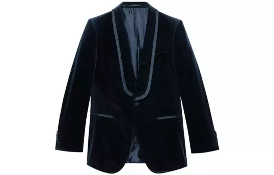 Куртка мужская синяя Gucci, синий
