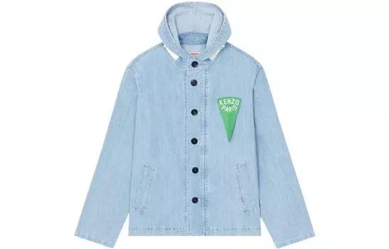 Куртка мужская синяя Kenzo, синий