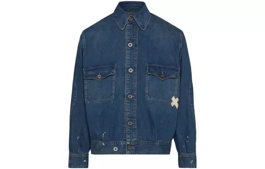 Куртка мужская синяя Maison Margiela, синий