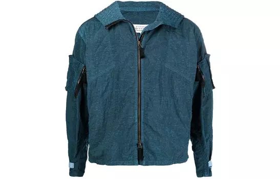 Куртка мужская синяя Maison Margiela, синий