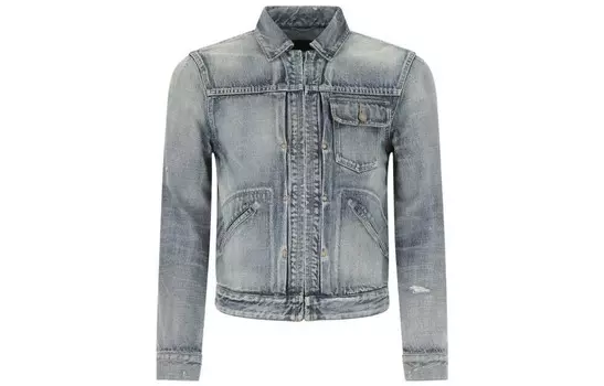 Куртка мужская синяя Saint Laurent, синий