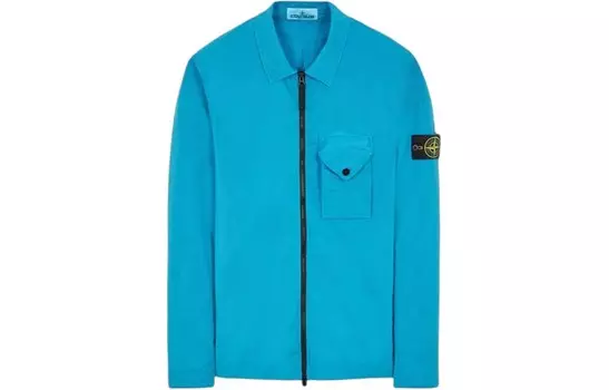 Куртка мужская синяя Stone Island, синий
