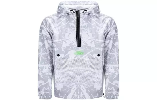 Куртка мужская снежинка белая Anta, цвет Snowflake White