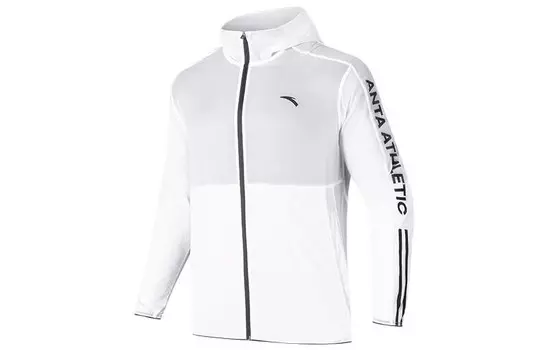 Куртка мужская снежинка белая Anta, цвет Snowflake White