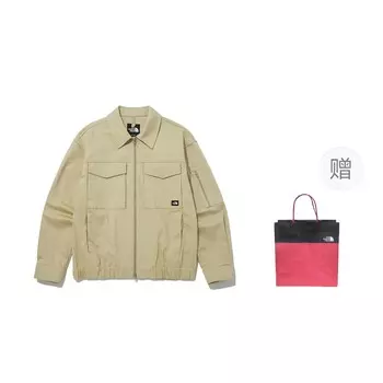 Куртка мужская светло-коричневый + подарочный пакет The North Face