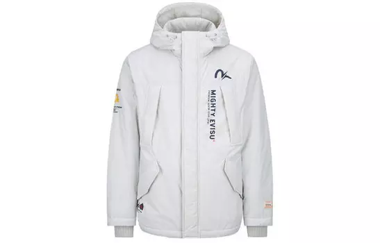 Куртка мужская светло-серая Evisu, серый