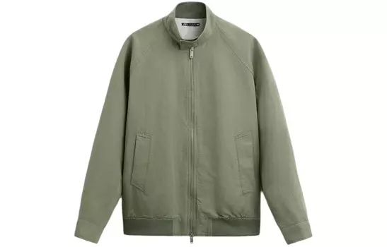 Куртка мужская светло-зеленая Zara, светло-зеленый