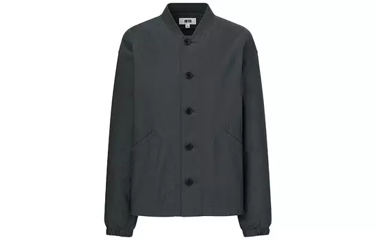 Куртка мужская темно-серая Uniqlo, темно-серый