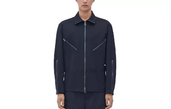 Куртка мужская темно-синяя Bottega Veneta, синий