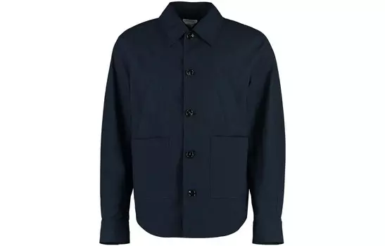 Куртка мужская темно-синяя Bottega Veneta, темно-синий