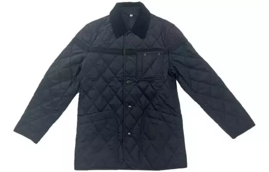 Куртка мужская темно-синяя Burberry, темно-синий