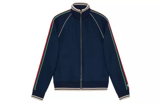 Куртка мужская темно-синяя Gucci, синий
