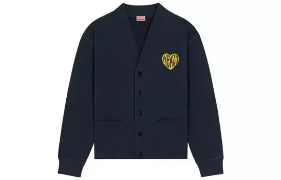 Куртка мужская темно-синяя Kenzo, синий