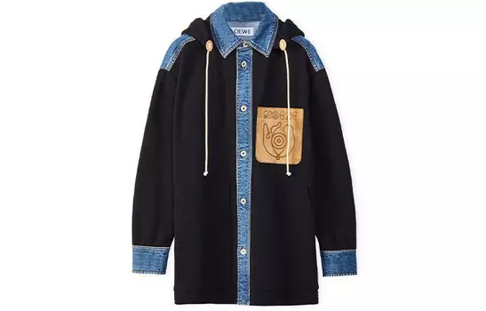 Куртка мужская темно-синяя Loewe, темно-синий