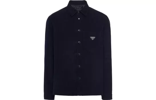 Куртка мужская темно-синяя Prada, темно-синий