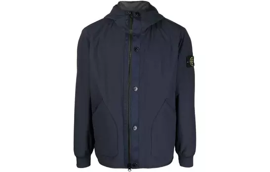 Куртка мужская темно-синяя Stone Island, синий
