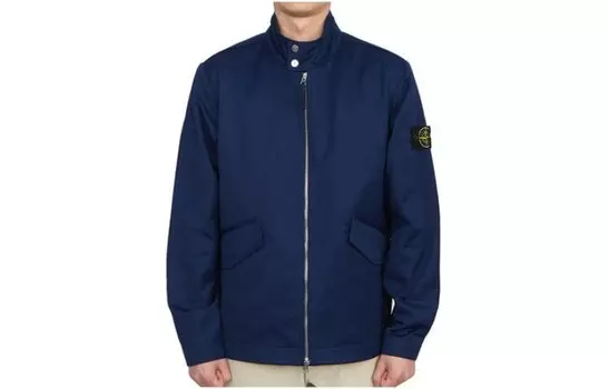 Куртка мужская темно-синяя Stone Island, синий