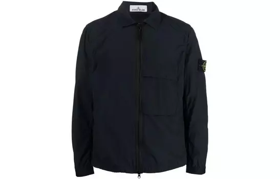 Куртка мужская темно-синяя Stone Island, темно-синий