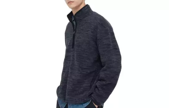 Флисовая толстовка Uniqlo, 68 темно-синий